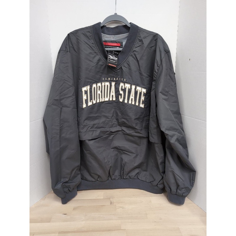 NWT Franchise Club Florida State Seminoles Pullover Jacket Size XL